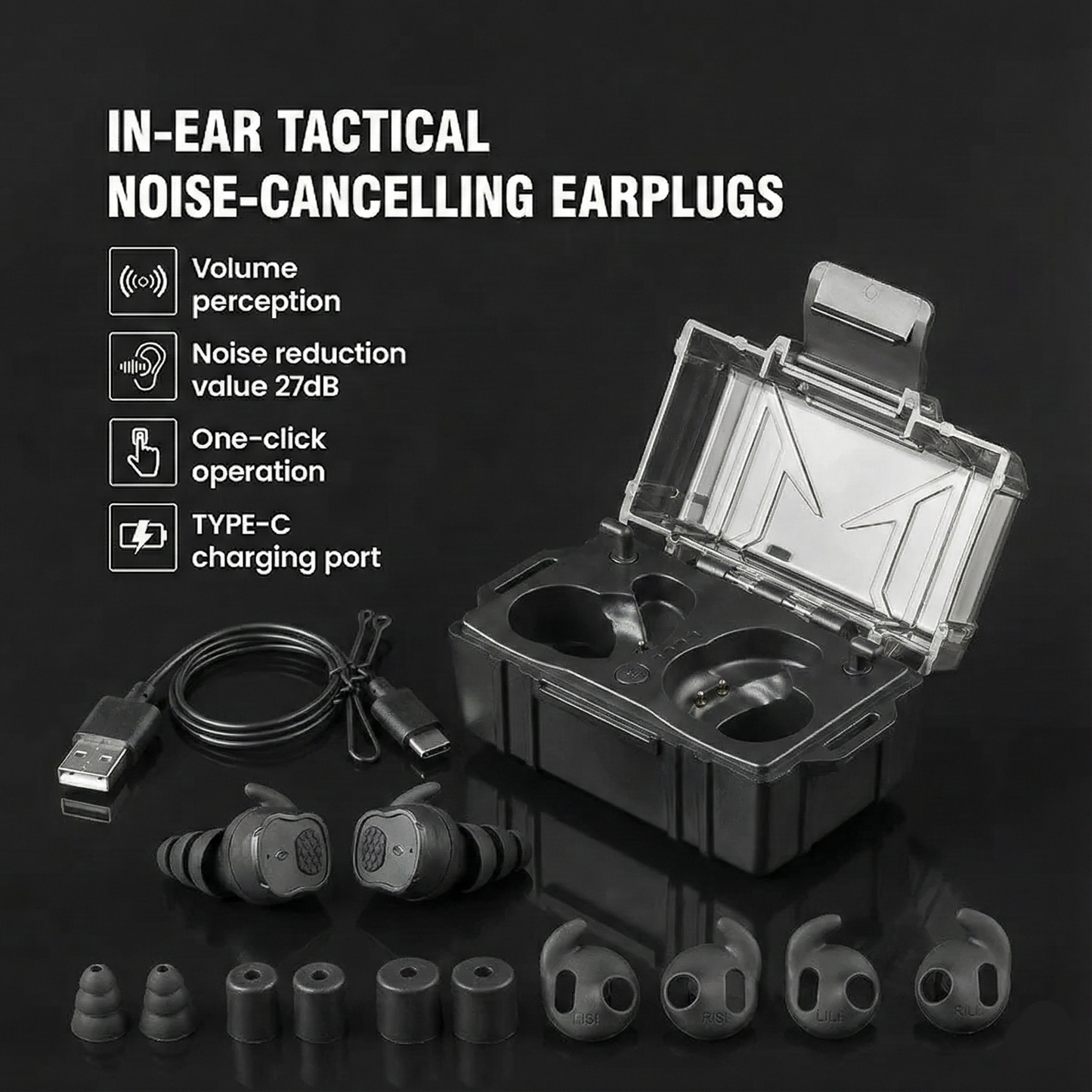 AeroOps® Tactical Earbuds